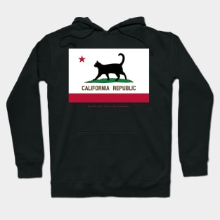 Black Kat Theatre California Flag Hoodie